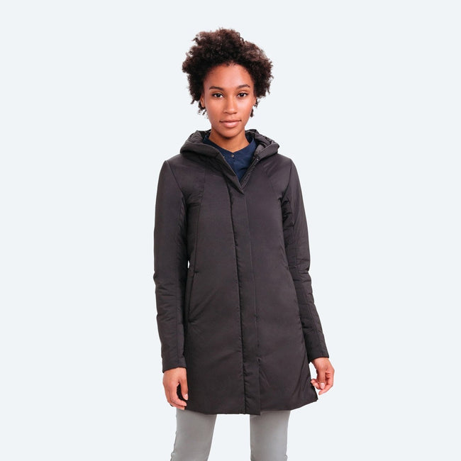 Women's Aurora City Coat - Black | Ministry of Supply