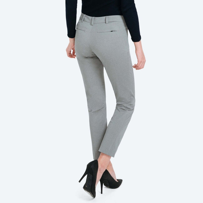 Women's Slim Kinetic Pants - Grey Heather | Ministry of Supply