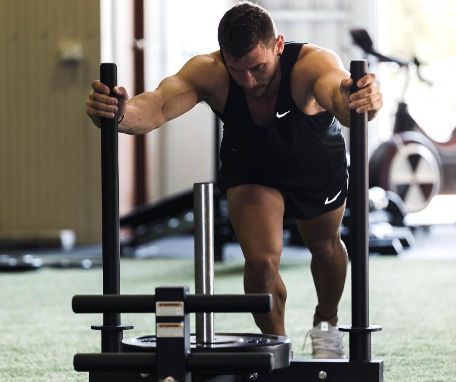 Fitness Warehouse Sled Push