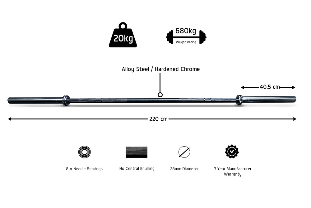 Xpeed X Series Barbell Specs