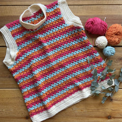 CAMISETA A CROCHET BASIC COTTON