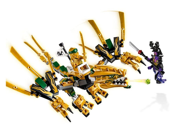 ninjago lloyd's golden dragon