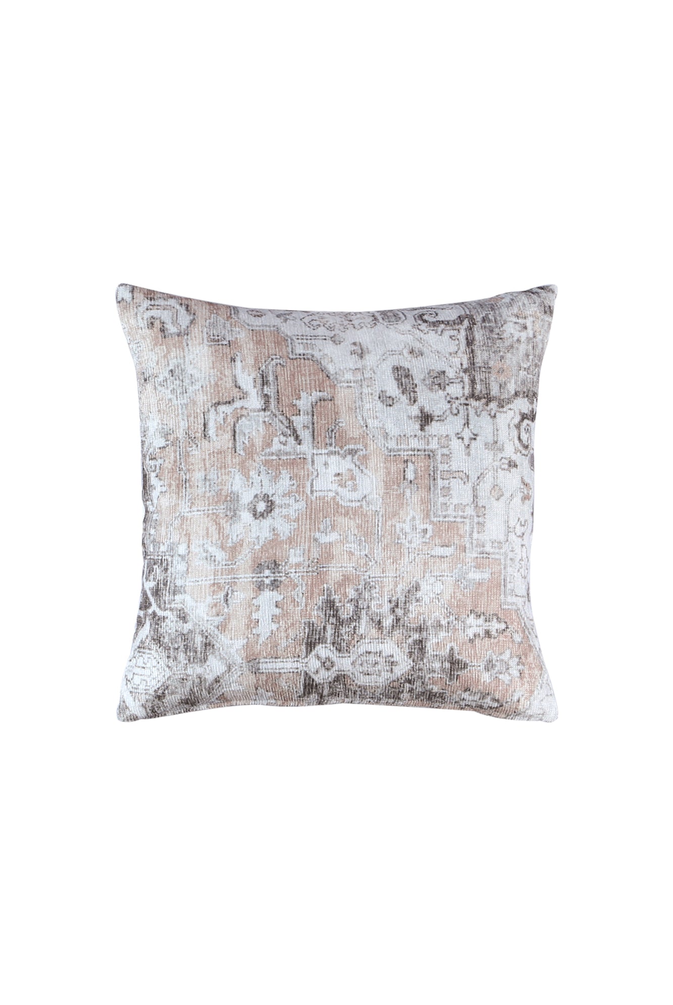 Distressed Vintage Chilaz Grey Pillow