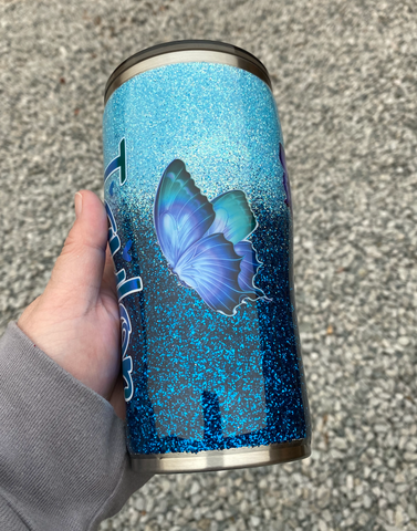 14oz Kids Tumbler (For Glitter Tumblers) – Big Lake Creations