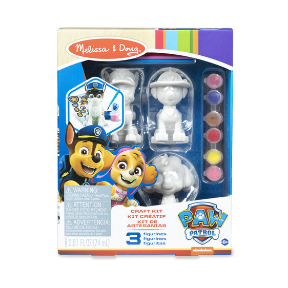 Melissa & Doug PAW Patrol Wooden Stamps Activity Set with Markers, Activity  Pad (25 Pieces)