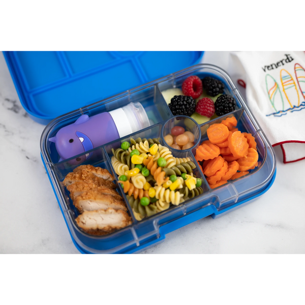 YumBox Tapas Bento Box 4 Compartments Sunburst Yellow