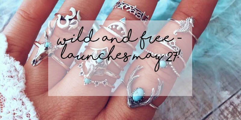 wild and free bohemian jewellery