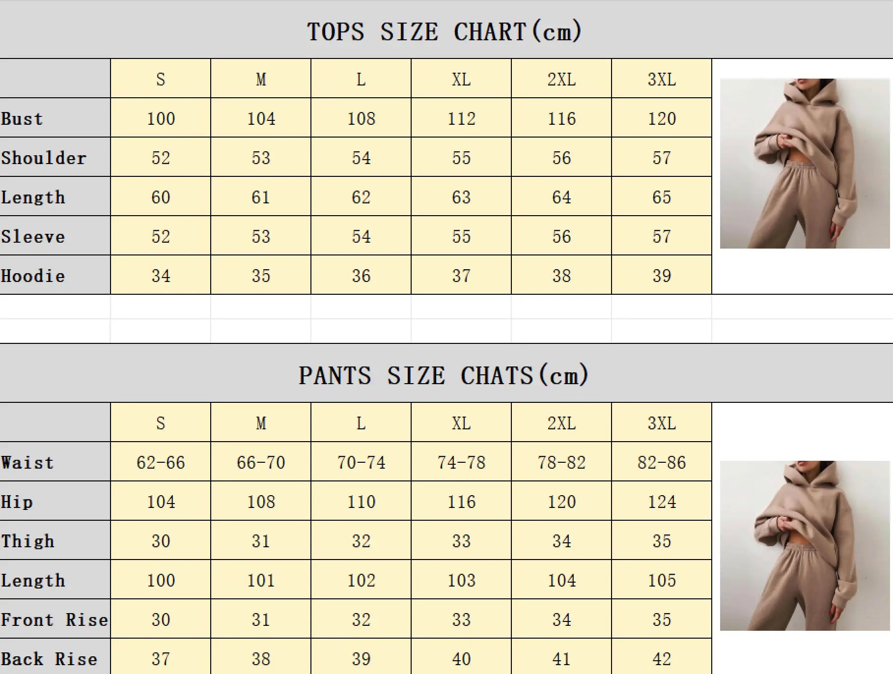 Women Tracksuit Fleece Set