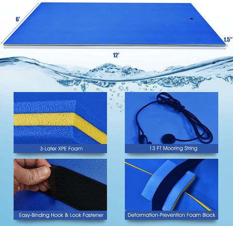 Water Float Foam Mat