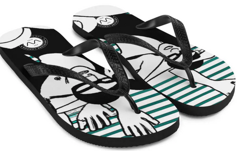 Swimming Pool Slides Flip Flops