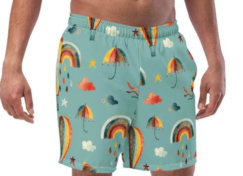 Men Swim Trunks Design