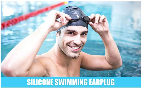 Soft Silicone Swimming Earplugs