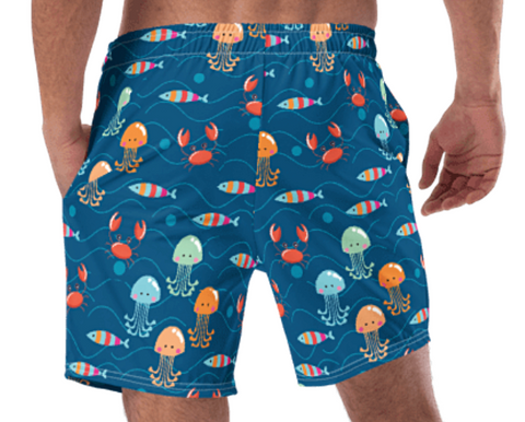 Men Swimming Shorts Design