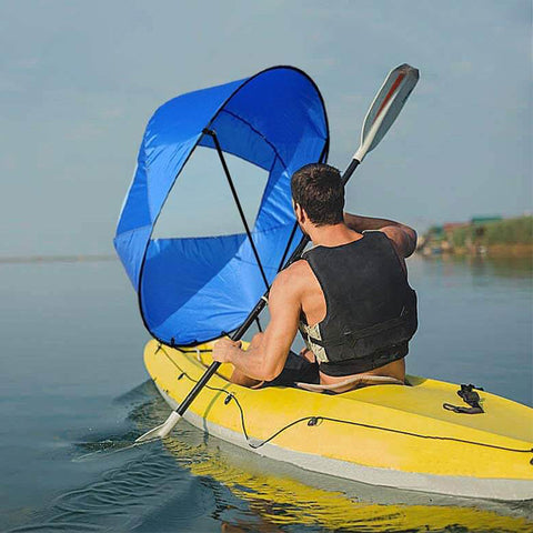 Kit de viento para barco de kayak de vela plegable