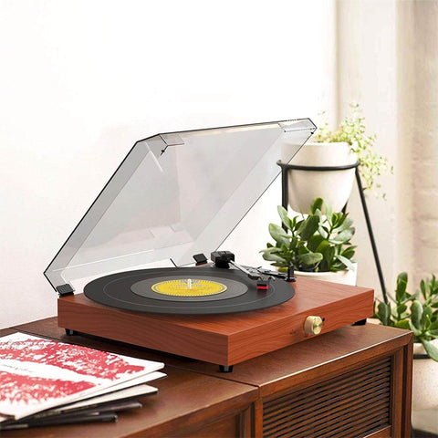 Premium Bluetooth Record Player for Vinyl Records