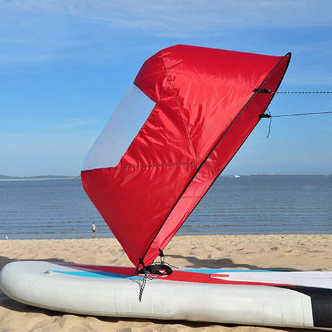 Kit de viento para barco de kayak de vela plegable