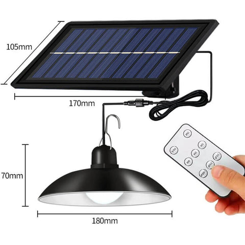 Lámpara de luz solar portátil