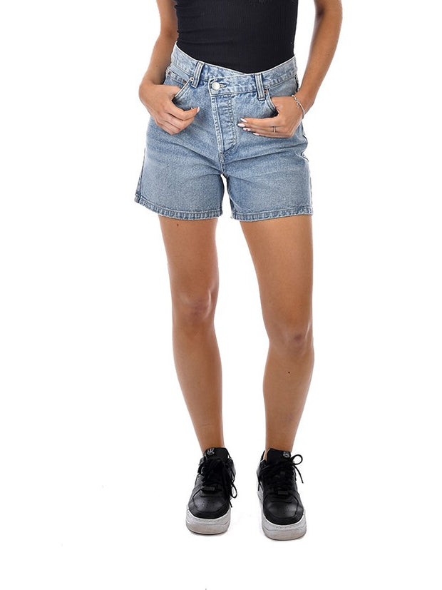 REUSED BY RD STYLE Distressed Denim Mid Thigh Shorts – 27 Boutique