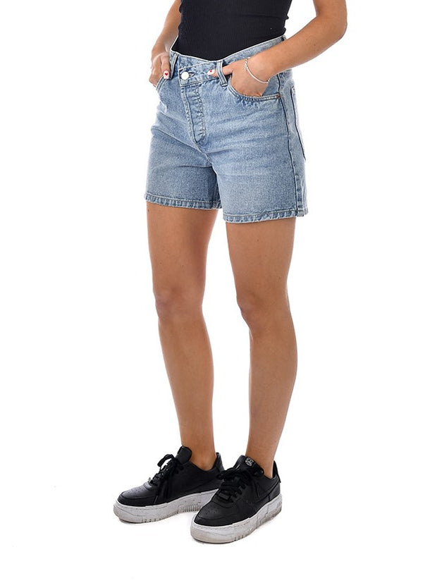 REUSED BY RD STYLE Distressed Denim Mid Thigh Shorts – 27 Boutique