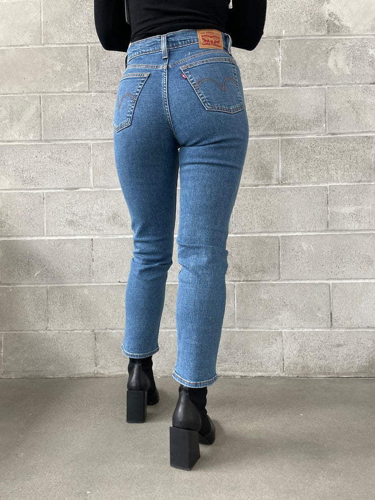 LEVI'S Wedgie Straight Love In The Mist – 27 Boutique