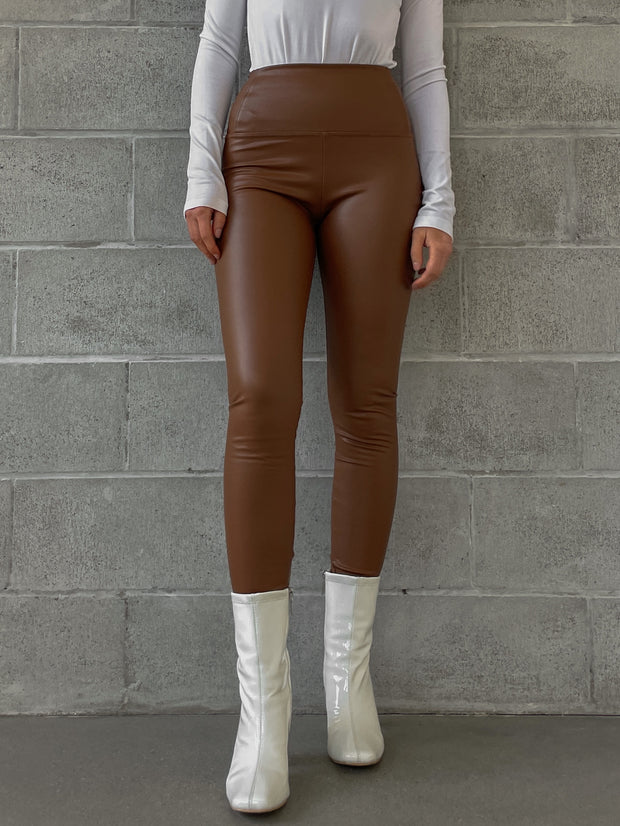 COMMANDO 7/8 Faux Leather Legging curated on LTK