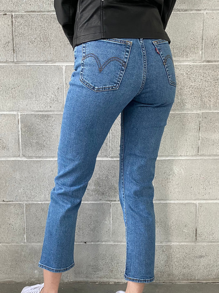 LEVI'S Wedgie Straight Love In The Mist – 27 Boutique