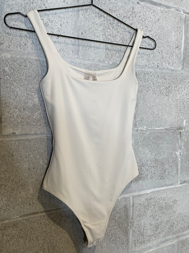 FINAL SALE* Second Skin, Stacy Square Neck Bodysuit