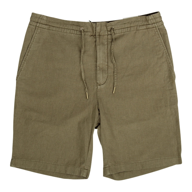 barbour linen shorts