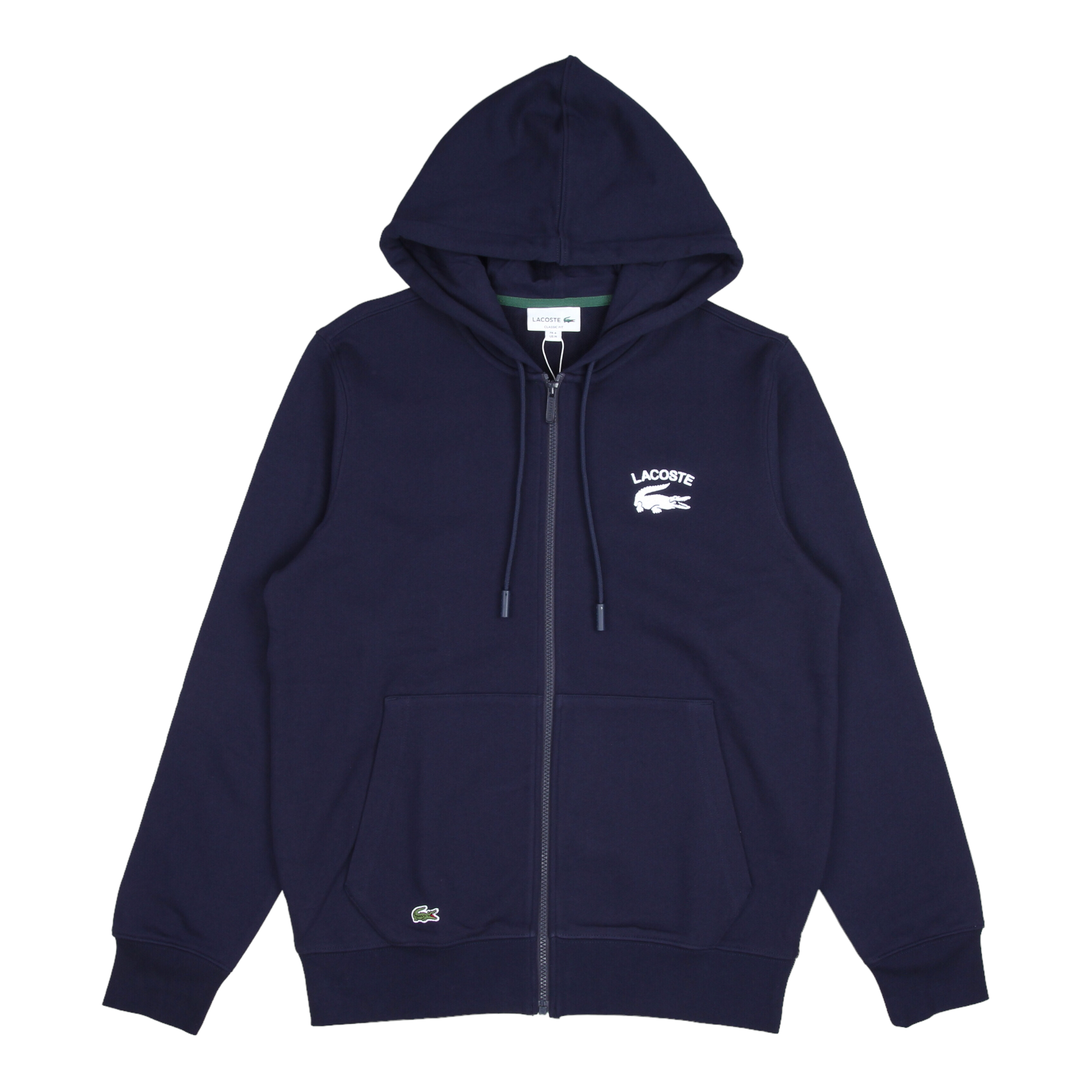 LACOSTE ZIP HÆTTETRØJE - XXXL