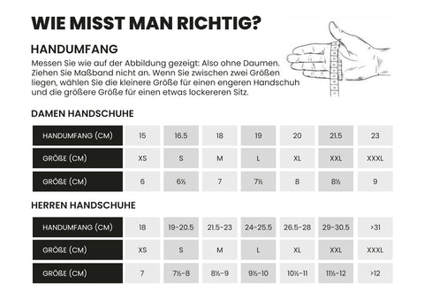 Measure glove size