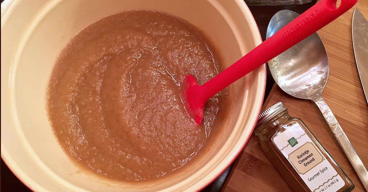 homemade applesauce