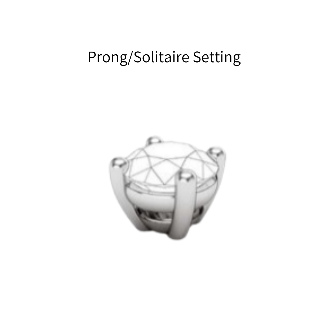 prong solitaire ring setting