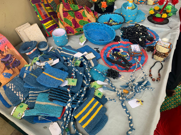 Some of the Women's initiative's recycled products