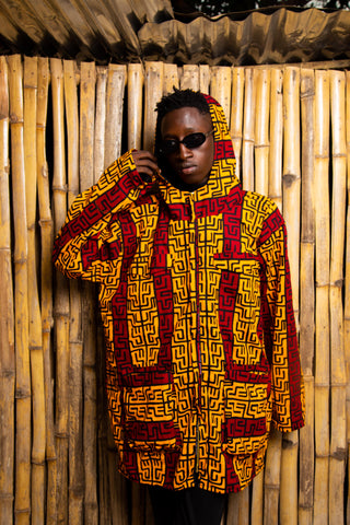 African Summer Parka Made In Africa / African Clothing
