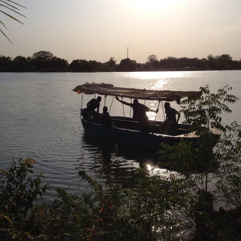 Der Fluss Gambia