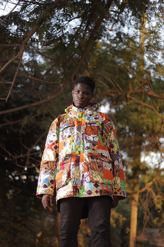 African Clothing / Patchwork Jacket