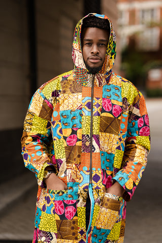 African Jacket / Patchwork Jacket made In African / Continent Clothing
