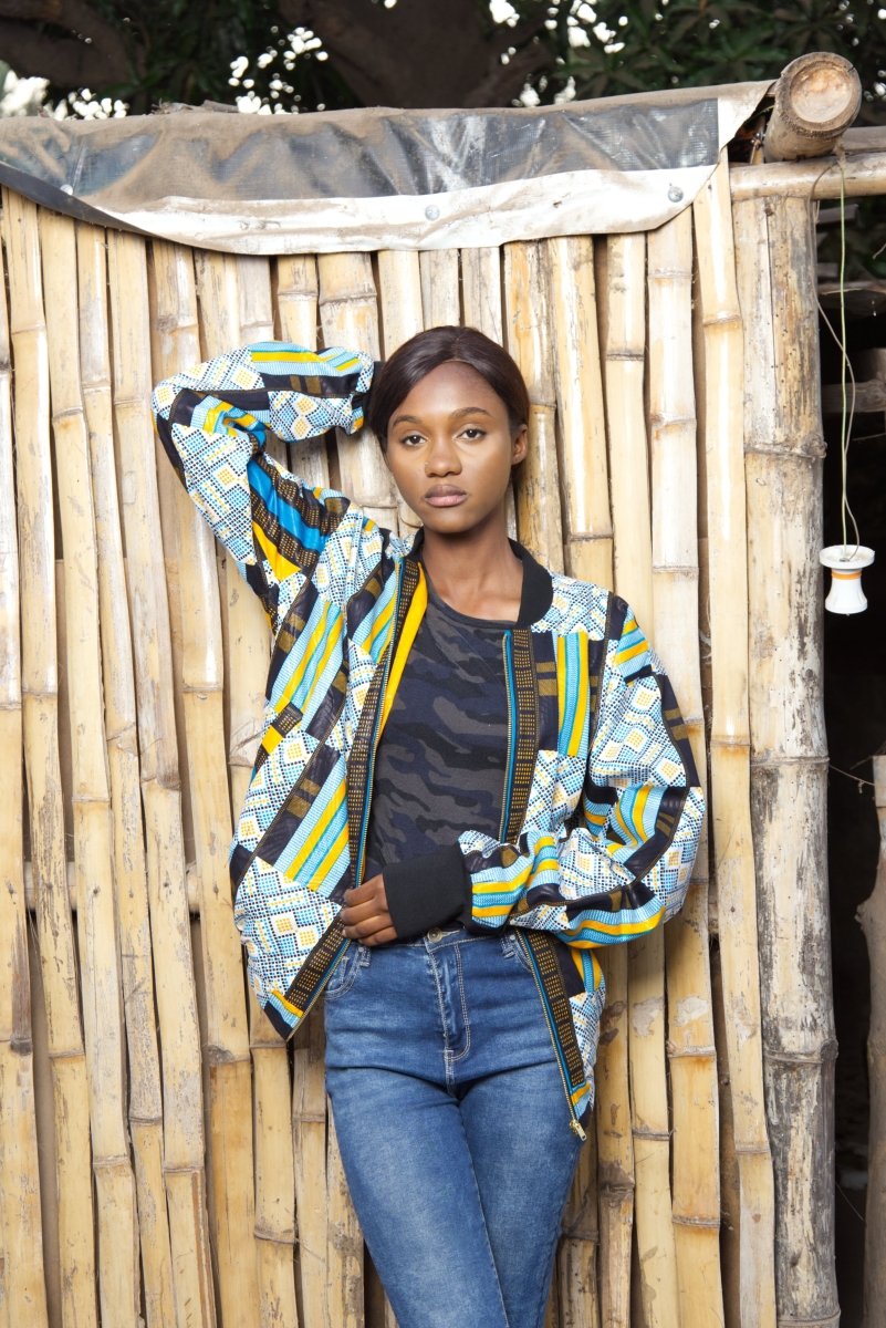 African Bomber Jacket / Festival Jacket / Made in Africa– The Continent ...