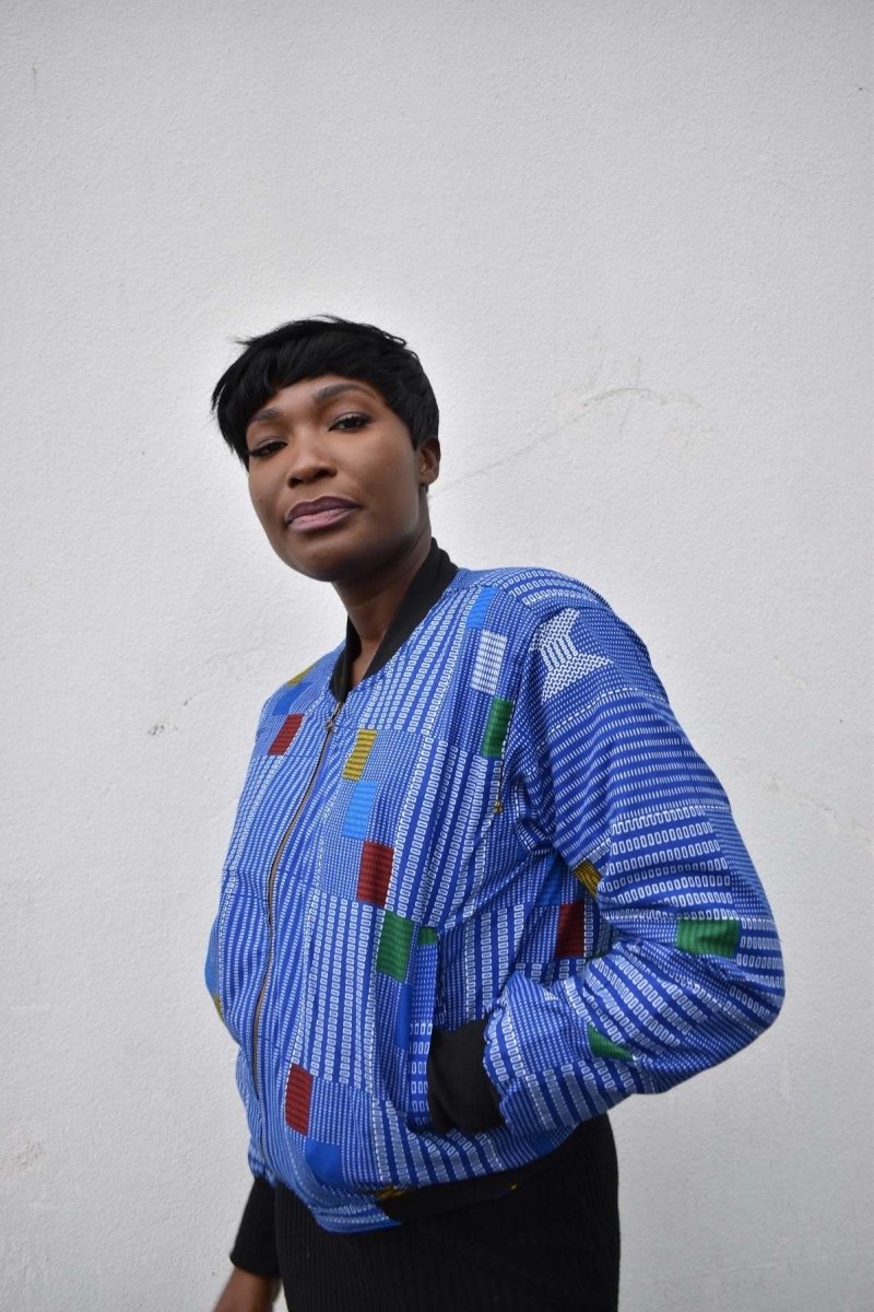 Retro Bomber Jacket / Festival Clothing / Made In Africa– The Continent ...