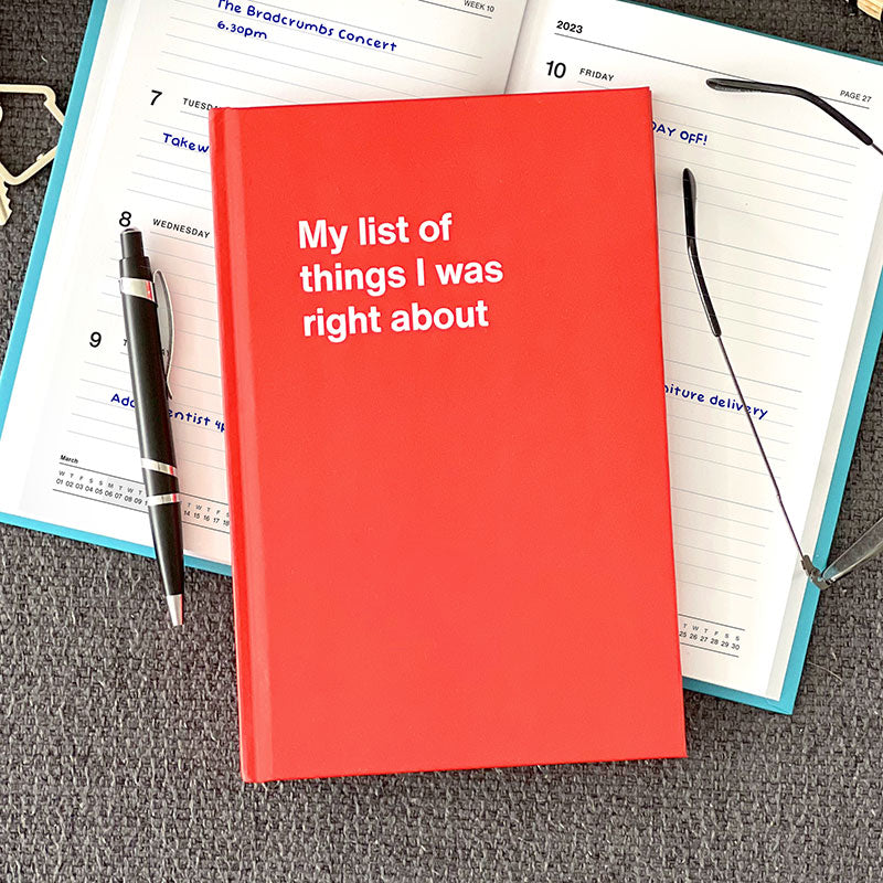 A funny WTF Notebook titled 