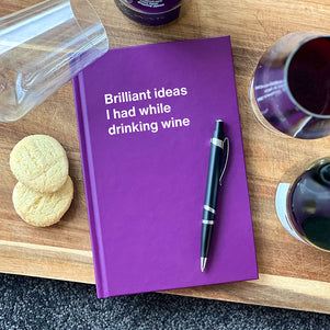 A hilarious bestselling WTF Notebook titled 