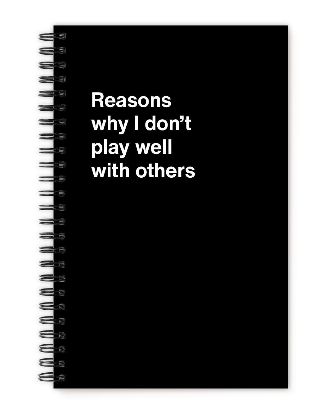 WTF Notebooks™ Black Edition