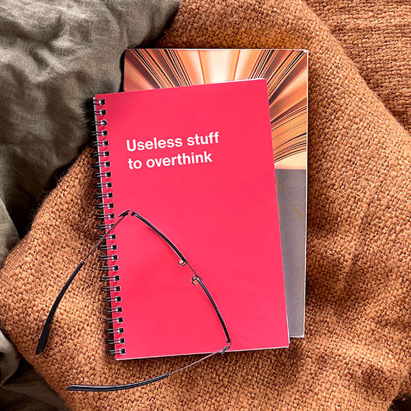 Funny Hanukkah gift idea: Useless stuff to overthink