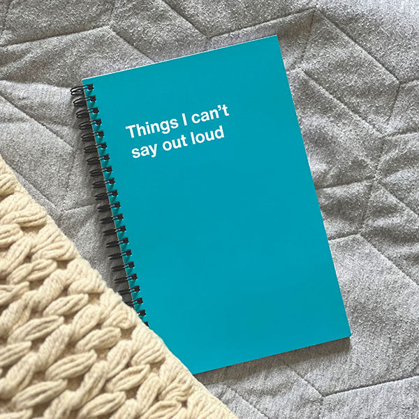 Funny Hanukkah gift idea: Things I can’t say out loud