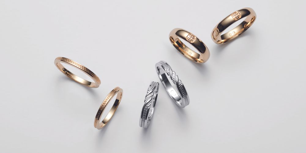 Kalevala Love gold rings from Laatukoru