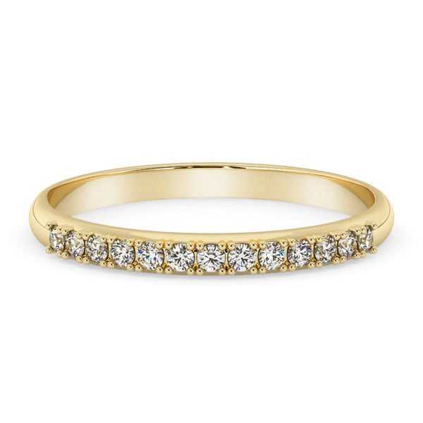 Silván, Silván timanttisormus 0,13ct, 14K keltakultaa, vihkisormukset