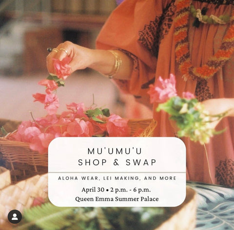 Muumuu Shop and Swap with Destash Hawaii and Muumuu Library