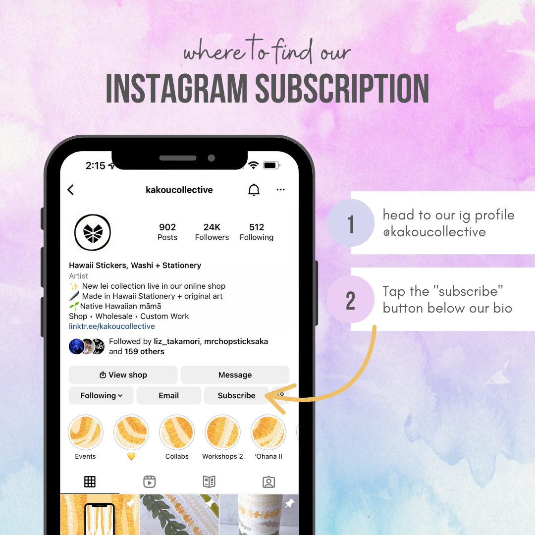 Kakou Collective Instagram Subscription 1