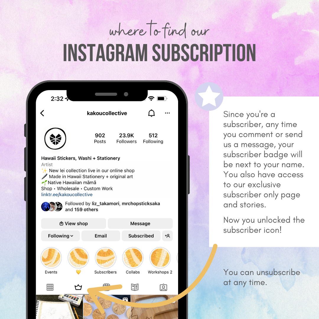 Kakou Collective Instagram Subscription 3