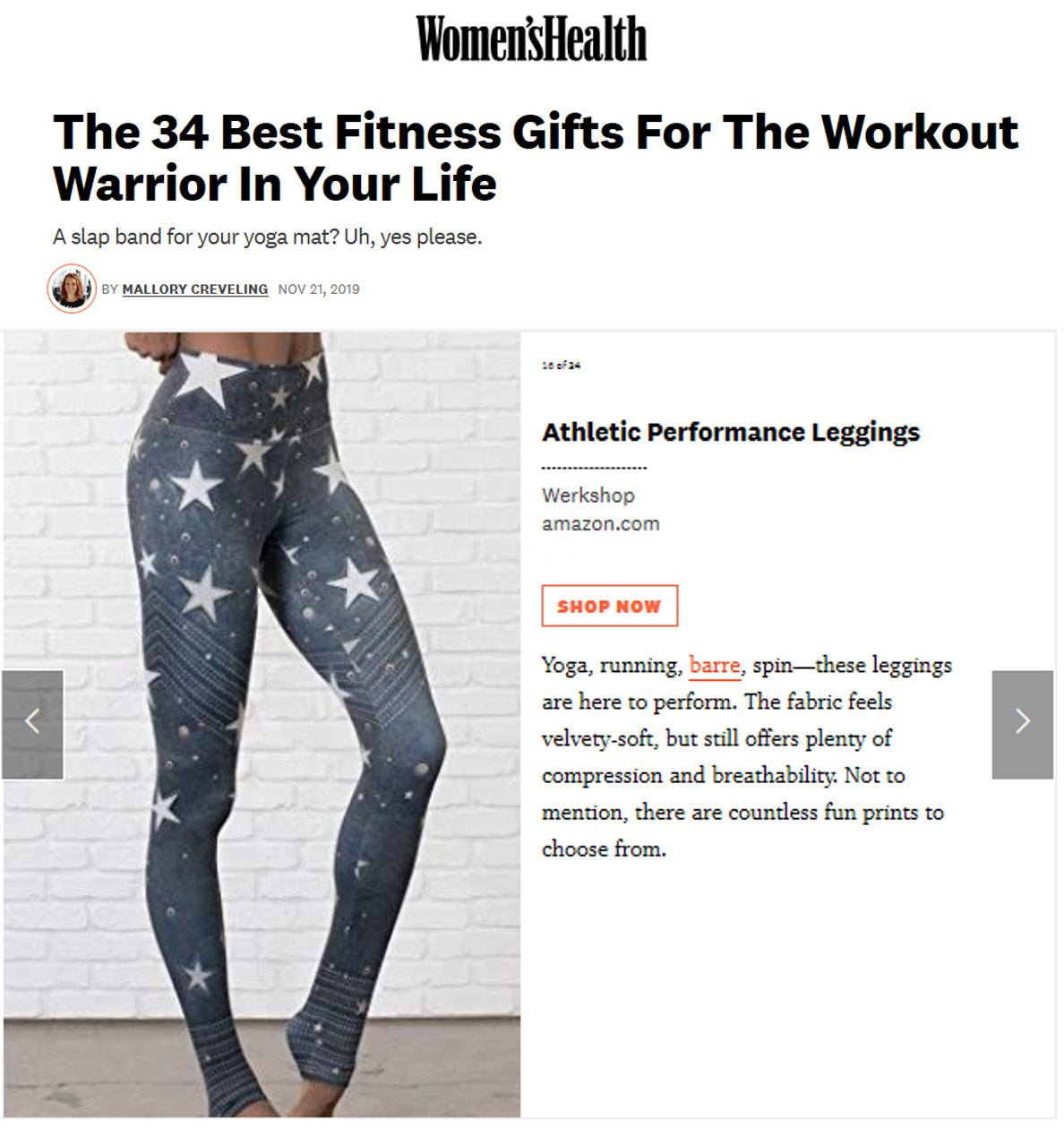 Best fitness gifts for the workout warrior in your life: featuring WERKSHOP Leatherwerk Stars